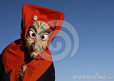 Swabian-Alemannic carnival â€žFasnetâ€œ in South Germany_Germany, Europe Editorial Stock Photo